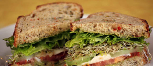 Resultado de imagen para Sandwich vegetariano