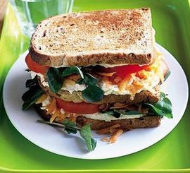 Veg club sandwich 