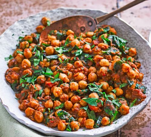 Garbanzos al curry