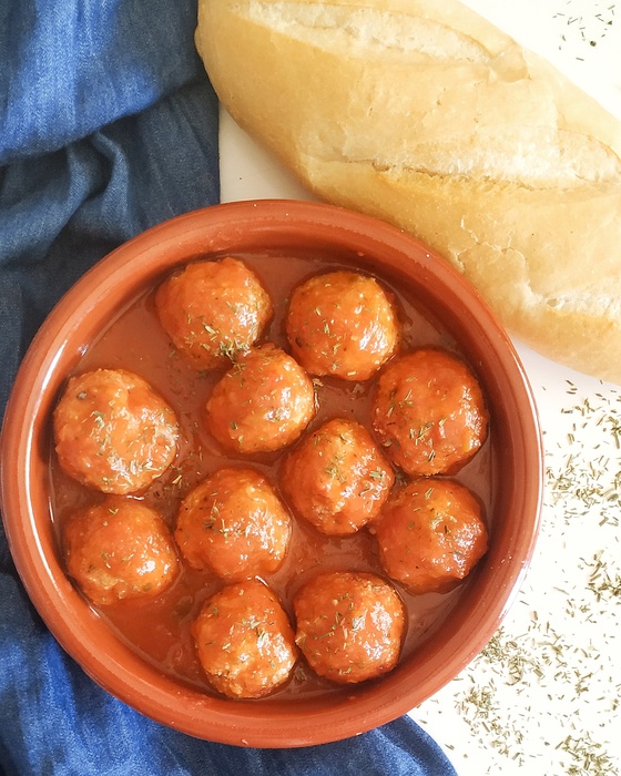 Albóndigas con tomate