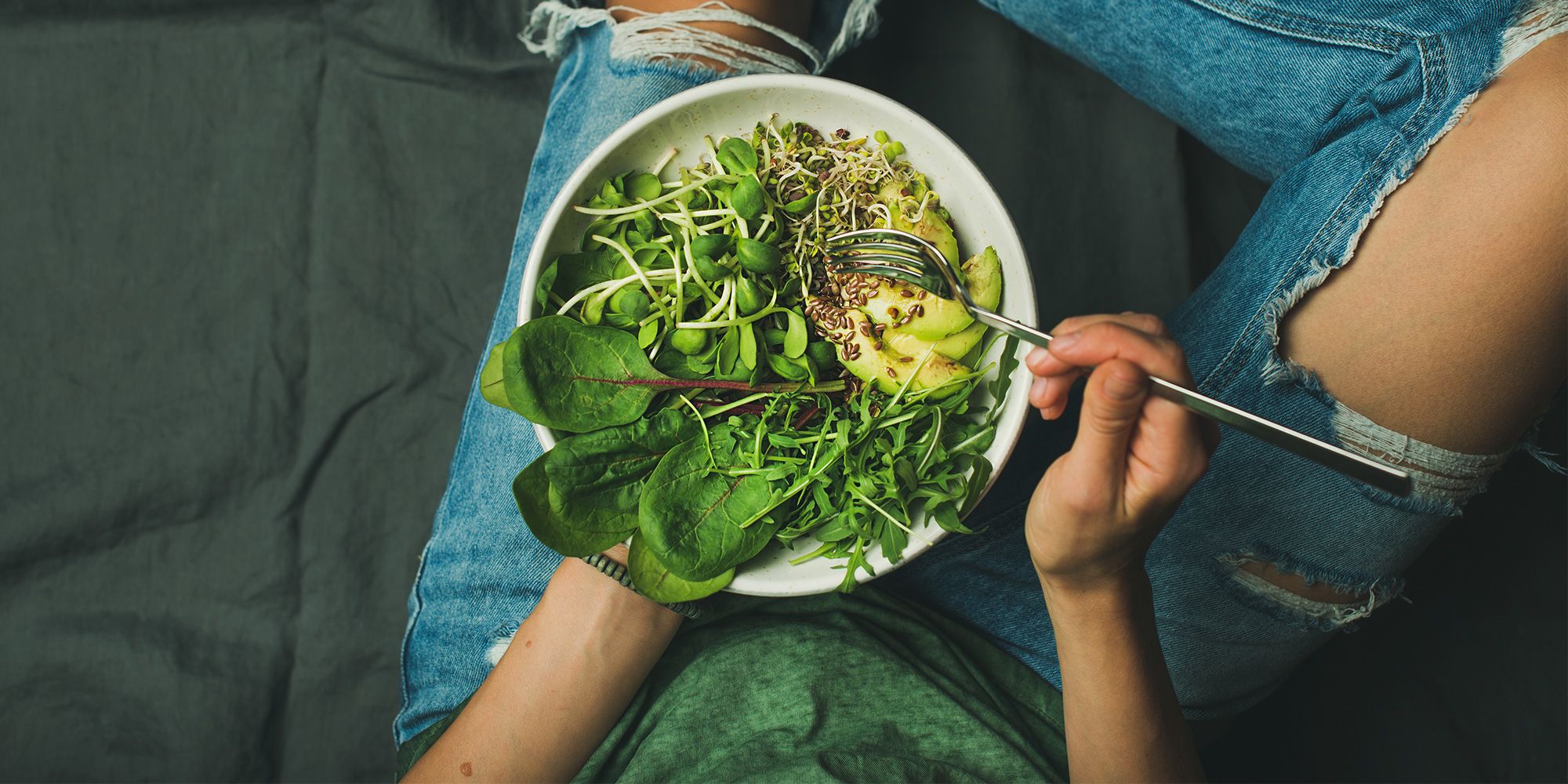 Bajar de peso con una dieta vegetariana