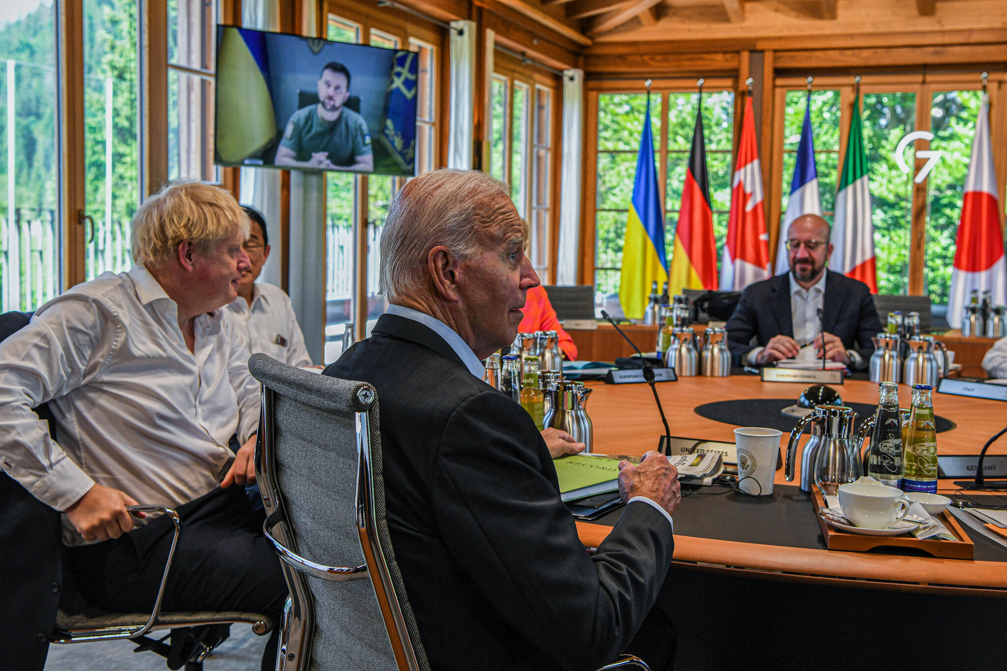 Predominan los alimentos de origen vegetal en la cumbre del G7