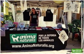 AnimaNaturalis estuvo presente en el 5º Encuentro EcoVegetariano de la UVE