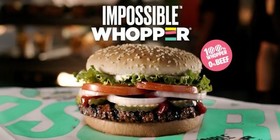 Burger King contempla vender la vegana Impossible Whopper