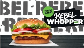 Burger King lanzará en Brasil un whooper completamente a base de plantas