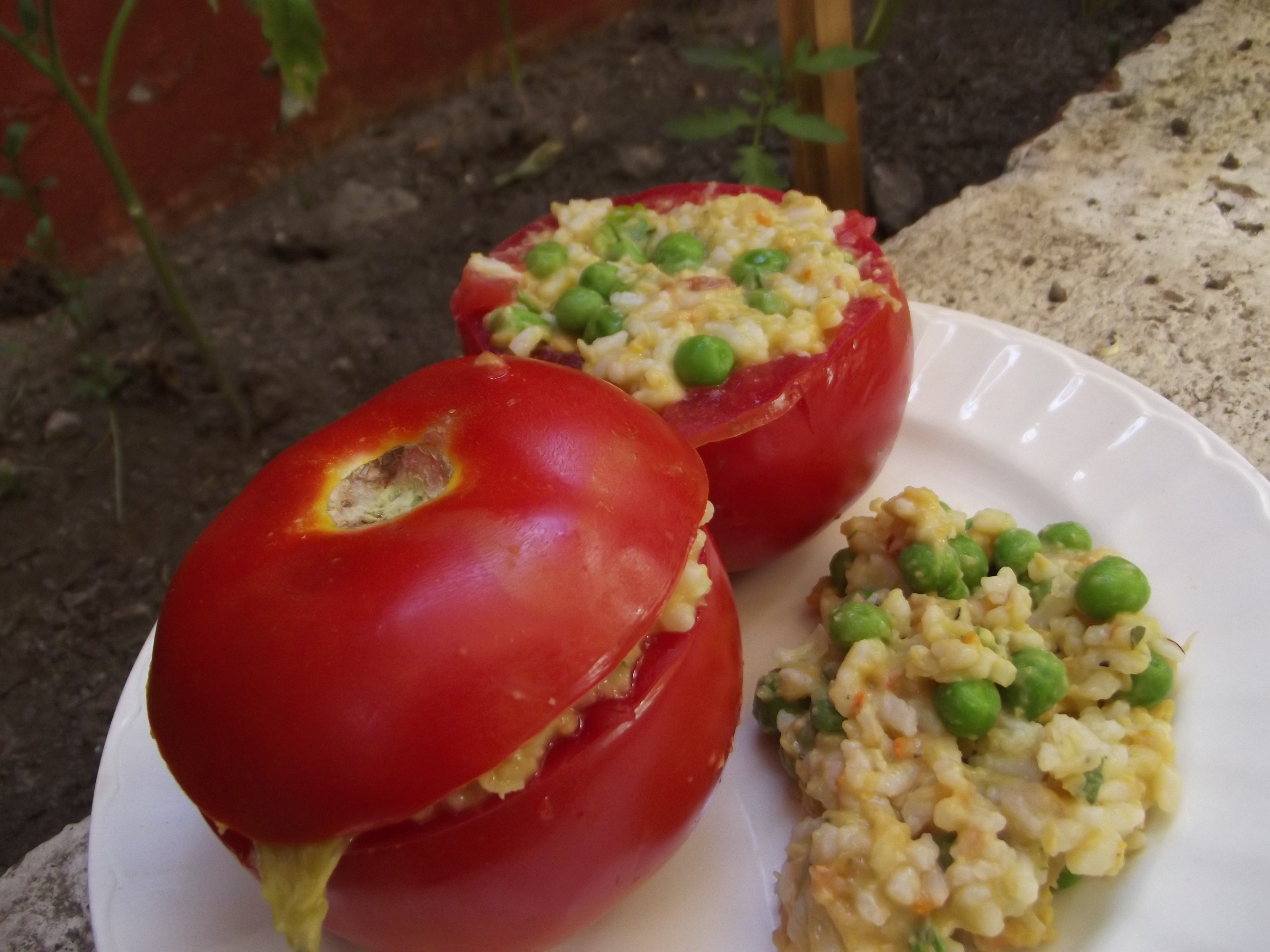 Tomates rellenos | HazteVeg.com