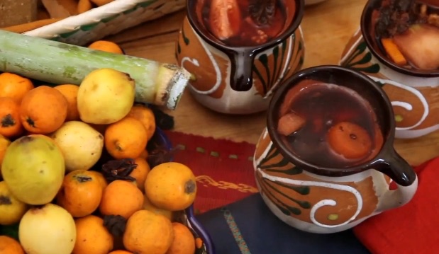 Ponche navideño mexicano 