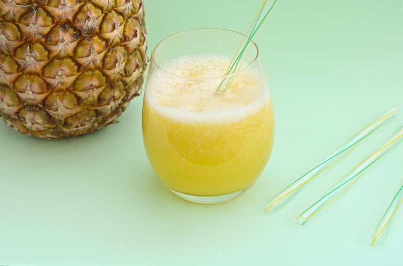 jugo de piña