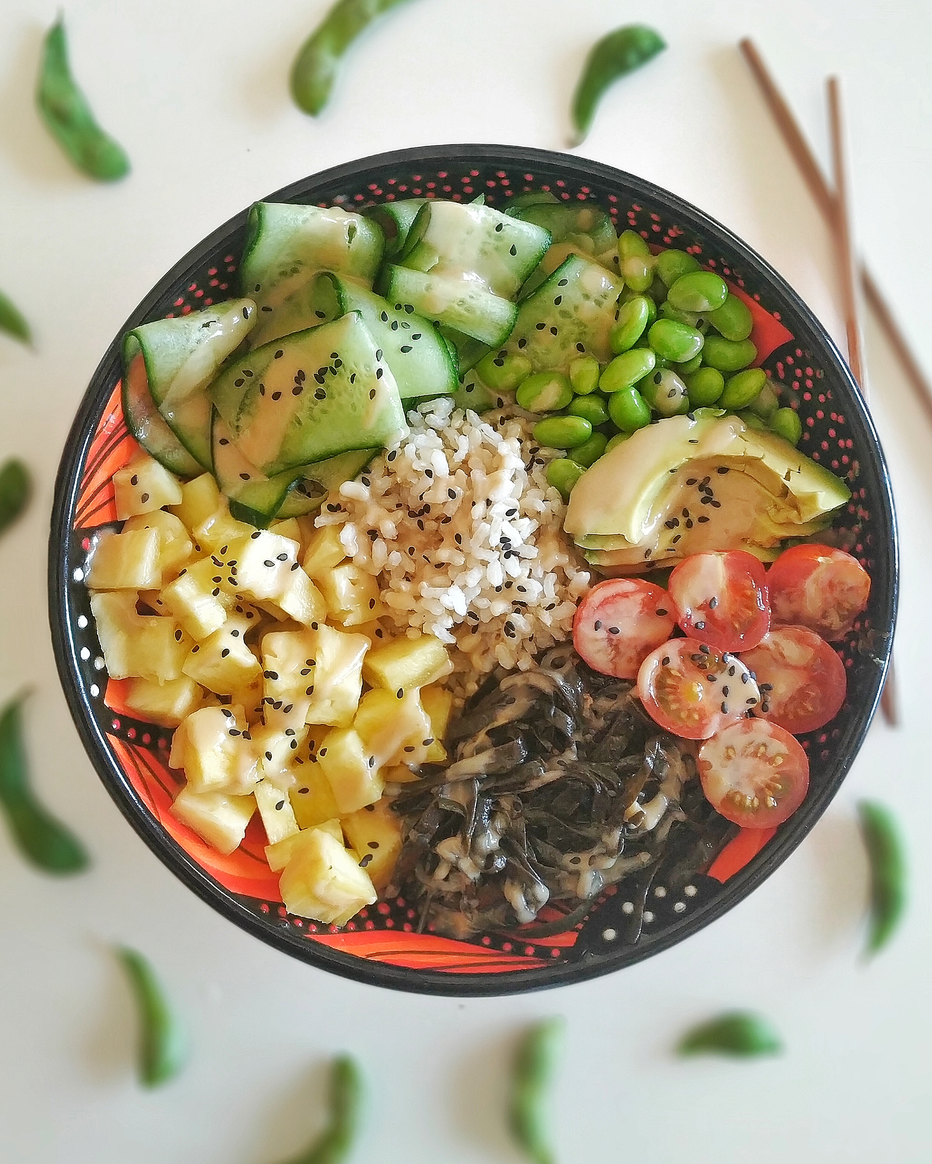 Poké bowl | HazteVeg.com