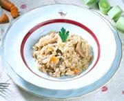  Risotto con setas