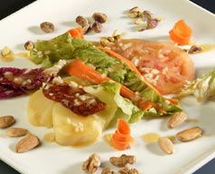  Ensalada con frutos secos