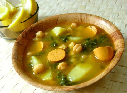  Sopa de espinacas