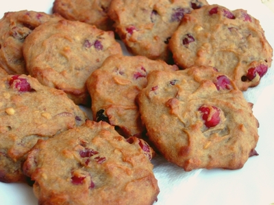 Galletas de frutas del bosque