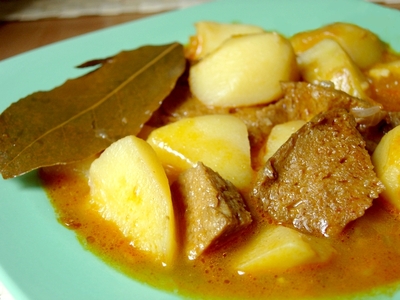 Patatas con "carne"