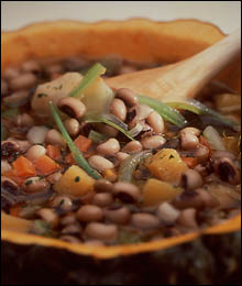 Minestrone de calabaza