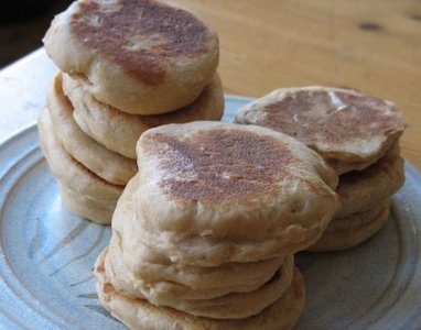 Muffins ingleses veganos