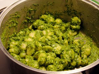 Pesto diferente (Espinacas)