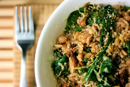 Arroz Italiano con porotos