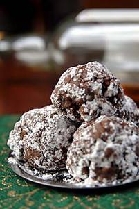 Trufas de cacao y nueces