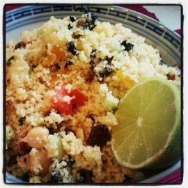 Cous cous con frutos secos