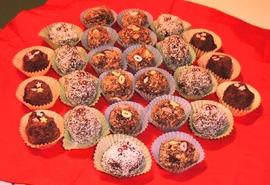 Trufas de chocolate 