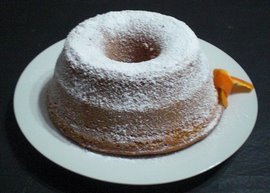 Budin de mandarina