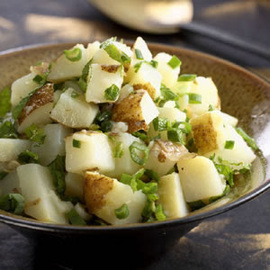 Ensalada de Papa tibia al Cilantro