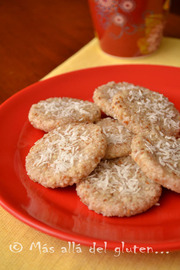 Galletas de coco sin hornear 