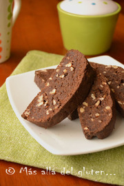 Biscotti de quinua y chocolate sin gluten
