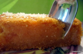 Torta de boniato con coco