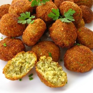 Croquetas de garbanzos y tofu