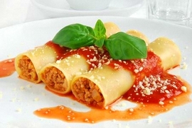 Canelones tradicionales veganos (con carne vegetal)