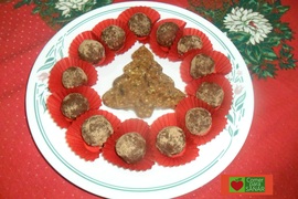 Trufas navideñas