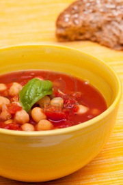 Sopa de garbanzos