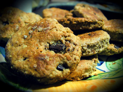 Galletitas de avena y chocolate