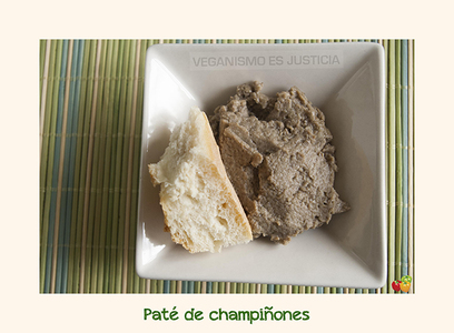 Paté de champiñones