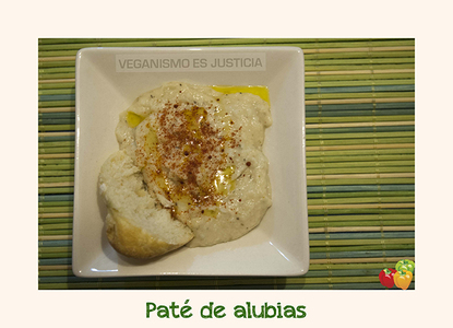 Paté de alubias