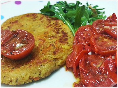 Hamburguesas de legumbres y quinoa