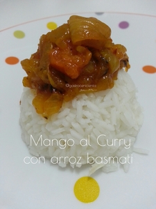 Mango al curry con basmati