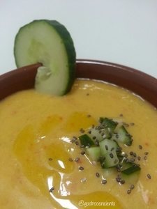 Gazpacho de mango