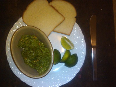 Pesto de acelga