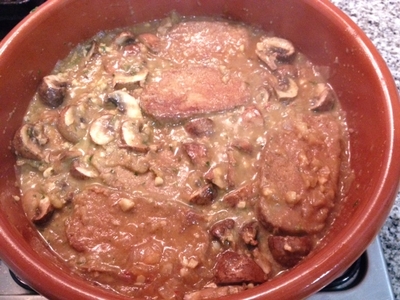 Fricandó de seitan