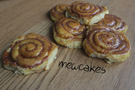 Rollitos de calabaza y canela