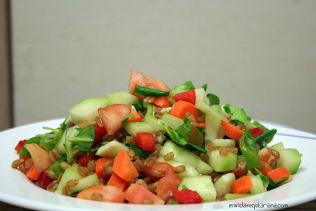 Ensalada de espelta