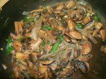 Guiso de champiñones