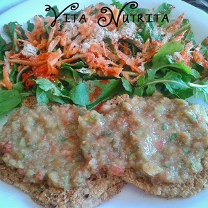 Hamburguesas de quinoa, avena y sésamo