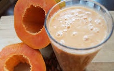 Licuado de papaya 