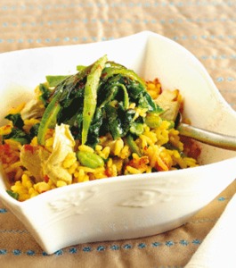 Paella vegetariana