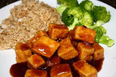 Tofu a la barbacoa