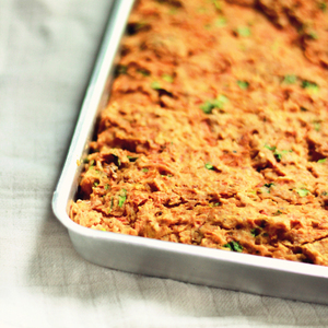 Pastel de zanahoria al curry